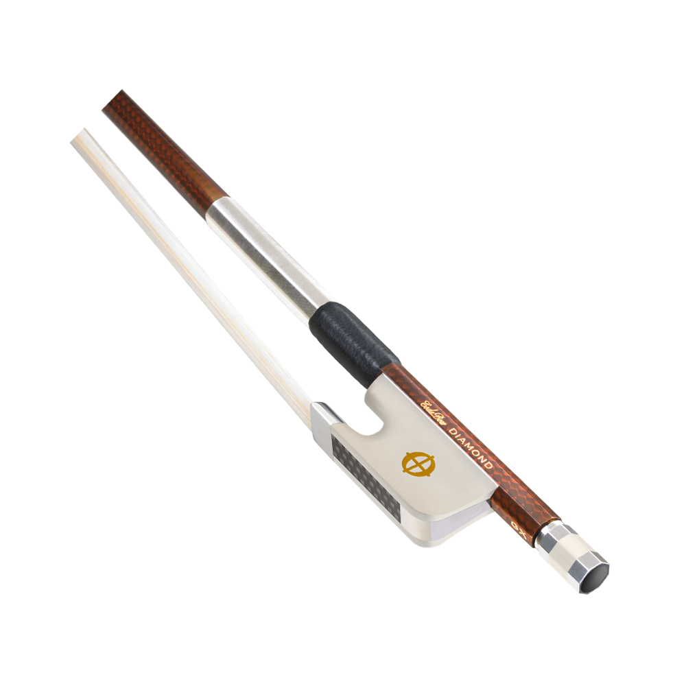 CodaBow viola diamond gx with alabaster frog