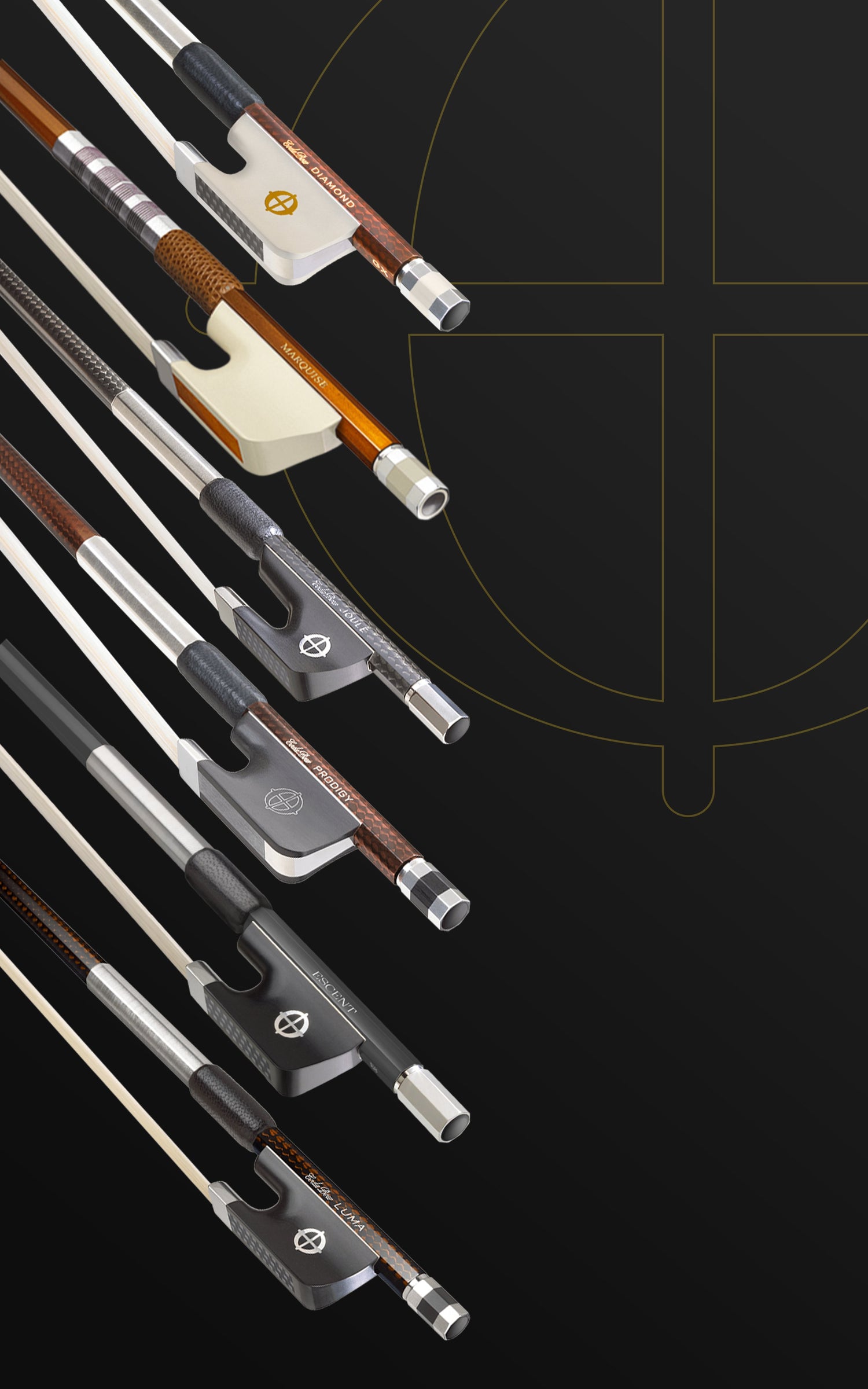 viola bows