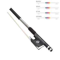 Violin Chroma Standard Carbon Fiber Bow CodaBow mczr price 869